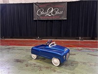 Blue Pedal Car