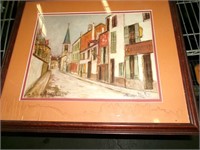 STREET SCENE PRINT