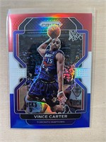 Vince Carter  2021 Prizm Red White Blue