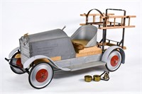 Fire Truck Pedal Car Ready For Restoration