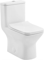 Carr One-Piece Elongated Toilet Dual-Flush