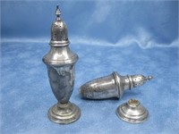 Weighted Sterling Silver S&P Shakers Scrap
