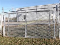 2 same size & 1 different size Chain Link Gates