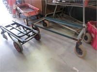 Metal Flat Dolly Carts -as is