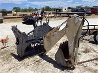 BRADCO SKID STEER BACKHOE ATTACH. W/DEVELOPER