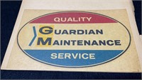 Vintage Quality Garden Maintenance Service Decal