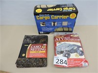 New Cargo Carrier, Camo Netting, ATV Seat Pro