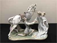 D. Quijote Conquered by Love Lladro