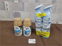 Febreze and Glade air fresheners