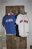 LARGE LOT OF MLB BASEBALL T'S AND JERSEY'S