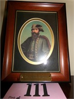 FRAMED GENERAL JEB STEWART 5X7 PRINT