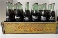 Vintage Coca-Cola Crate w/ Bottles