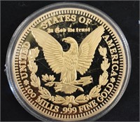 US Gold Plated  Medallion / Coin