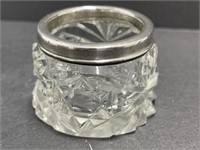 Crystal Master Salt with Sterling Rim