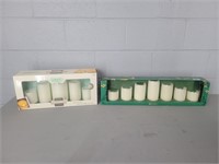 2x The Bid Set Battery Operated Candles