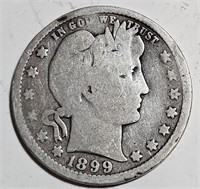 1899 Barber Quarter