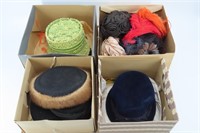 Selection of Ladies Hats
