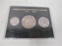 United States Bicentennial Coinage Set w/ Ike