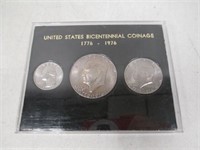 United States Bicentenial Coinage Set w/ Ike