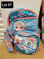 Frozen 5 pc book bag set