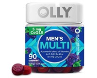 OLLY Mens Multivitamin Gummies 90ct Blackberry