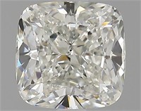 Gia Certified Cushion Cut 2.01ct Si1 Diamond