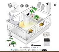 MoonOrange Small Turtle Tank Kit(Tank+Light+Filter