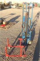 2-WHEEL DOLLY WITH 4-WHEEL ENGINE STAND