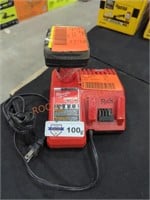 Milwaukee M12/M18 6Ah Battery/Charger Combo