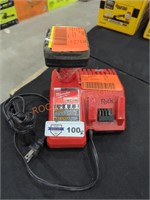 Milwaukee M12/M18 6Ah Battery/Charger Combo