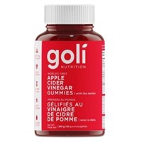 Sealed-Goli Apple Cider 60 Gummies