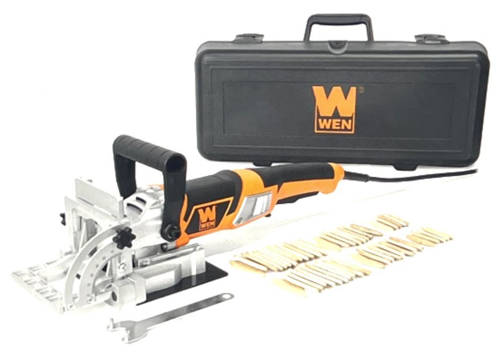 WEN JN8504 8.5-Amp Plate and Biscuit Joiner with C