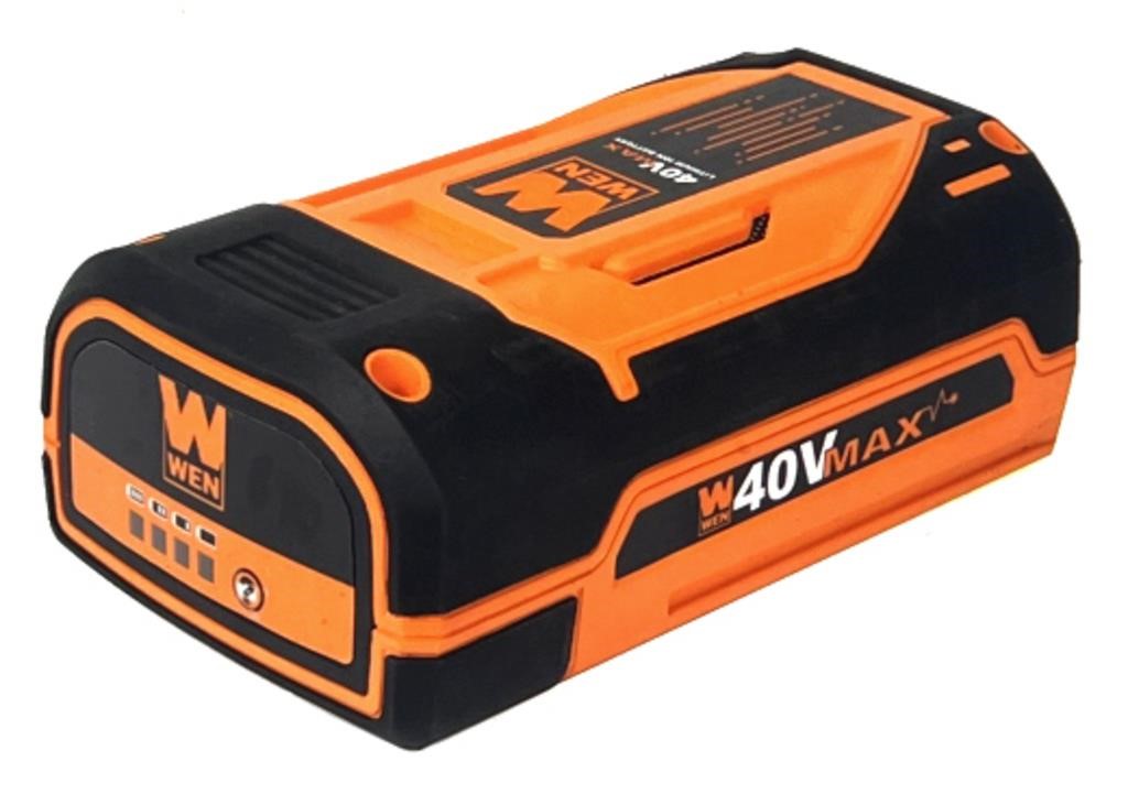 WEN 40V Max Lithium-Ion 4Ah Rechargeable Battery