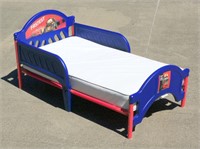 Pixar Cars Child's Bed Mattress & Pillows Toddler