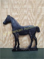 1800'S CAST IRON HORSE WINDMILL WEIGHT