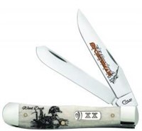 CASE XX SMOOTH NATURAL BONE TRAPPER DUCK KNIFE