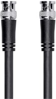 Monoprice Viper Series HD-SDI RG6 BNC Cable, 18"