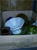 Box of vases Etc