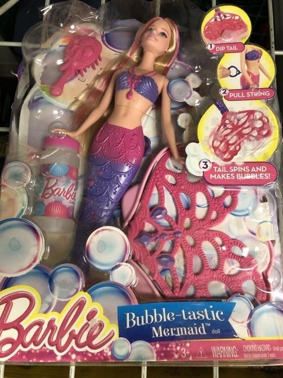 Barbie Bubble Tastic Mermaid