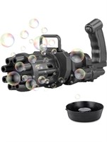 Caliber Gourmet Black Gatling Gun Bubble Maker