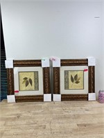 Two Gold Picture Frames