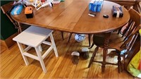 Solid wood dining set