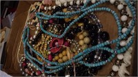 Box of jewelry Necklaces
