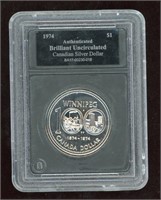 1974 Canada BU Nickel Dollar