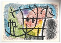 Joan Miro original lithograph for Cartones, 1965