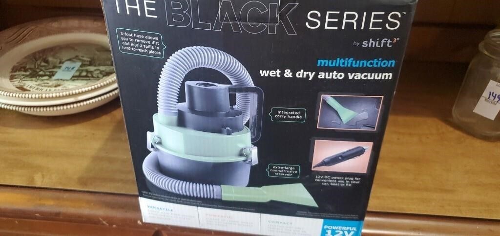 Multifunction wet &dry auto vacuum