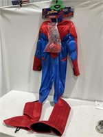 Children’s Spider-Man costume 10-12 nib