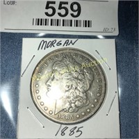 1885 Morgan Dollar