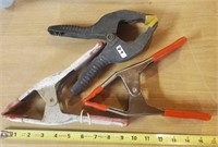 3- Hand clamps 9 inch BESSEY and Others