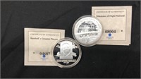 Babe Ruth & Wright Brothers Comm. Coins